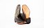 Bota Masculina FYD Cor Preto Tigrado/ Verde Militar/ Solado em couro/ Bico Quadrado/ Cano Médio - Imagem 7