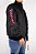 Jaqueta Masculina Ariat Nylon - Preta Bordado Vermelho Estrela - Imagem 2