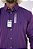 Camisa Masculina Pollo Ralph Lauren - Manga Longa Xadrez Roxa - Imagem 1