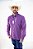 Camisa Masculina Pollo Ralph Lauren - Manga Longa Xadrez Roxa - Imagem 6