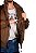 Jaqueta Masculina Ariat Nylon - Bordado Marrom - Imagem 2