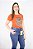 T-SHIRT Feminina Laranja Texas Head - Imagem 5