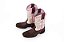 Bota Feminina Durango 0161 – Mad Dog Bege, Cano Médio, Bico Quadrado DGO Gel e Solado Gel - Imagem 9