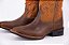 Bota Durango Unissex 0141 – Marrom com Laranja, Bico Quadrado DGO Gel, Cano Médio e Solado Gel - Imagem 2