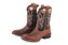 Bota Austin Ranch Unissex Bico Quadrado e Solado Flex 120154F2P - Imagem 1