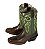 Bota Masculina Durango Carrapeta Salto Carrapeta/ Solado Gel/ Bico Quadrado/ Mad Dog Oliva 1421702126G2P - Imagem 10