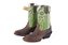 Bota Masculina Durango Carrapeta Salto Carrapeta/ Solado Gel/ Bico Quadrado/ Mad Dog Oliva 1421702126G2P - Imagem 1