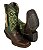 Bota Masculina Durango Carrapeta Salto Carrapeta/ Solado Gel/ Bico Quadrado/ Mad Dog Oliva 1421702126G2P - Imagem 13