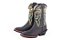 Bota Masculina Durango Carrapeta Salto Carrapeta/ Solado Gel/ Bico Quadrado/ Preto - Preto 1421702727G2P - Imagem 1