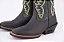 Bota Masculina Durango Carrapeta Salto Carrapeta/ Solado Gel/ Bico Quadrado/ Preto - Preto 1421702727G2P - Imagem 3