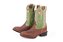 Bota Masculina Durango Solado Gel/ Bico Quadrado/ Verde 120139F2P - Imagem 1