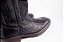 Bota Masculina Goyazes Exótica - Couro Exótico Jacaré Barriga/ Solado Jump/ Bico Quadrado/ Cano Médio/ Cor Barriga Preta/ Dallas Marinho 241501-JJ - Imagem 9