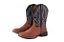 Bota Masculina Jácomo Ref 40011 MQV Mamute Oil Sella/ Fóssil Oil Preto Bico Quadrado/ Solado Flex/ Cano Médio - Imagem 1