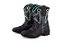 Bota Infantil Craft Verde e Preto/ Solado flex/ Bico Quadrado/ Fechamento em zíper lateral - Imagem 1