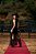 Vestido Feminino Miss Country Preto com franja - Imagem 2