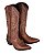 Bota Feminina Jácomo - Bico Fino - 90221/TBQC - Fóssil Buf Sella - Solado Couro - Imagem 16