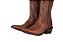 Bota Feminina Jácomo - Bico Fino - 90221/TBQC - Fóssil Buf Sella - Solado Couro - Imagem 5