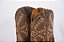 Bota Masculina Goyazes Couro Exótico de Jacaré/ Solado Couro/ Bico Quadrado/ Cano Médio/ Cor Jacaré Tabaco Dallas Tabaco - Imagem 3