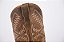 Bota Masculina Goyazes Couro Exótico de Jacaré/ Solado Couro/ Bico Quadrado/ Cano Médio/ Cor Jacaré Tabaco Dallas Tabaco - Imagem 8