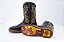 Bota Masculina Durango Solado Jump Diamond/ Bico Quadrado/ Cor Preto/Preto 2420 - Imagem 5