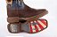 Bota Masculina Durango Solado Jump Diamond/ Bico Quadrado/ Cor Red Dog Azul Marinho 2410 - Imagem 7