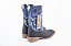 Bota Masculina Durango Solado Gel/ Bico Quadrado/ Cor Preto/Azul Marinho 2025 - Imagem 10
