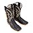 Bota Masculina Durango Solado Couro/ Bico Quadrado/ Cor Preto/Preto 2810 - Imagem 13