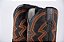 Bota Masculina Durango Solado Couro/ Bico Quadrado/ Cor Preto/Preto 2810 - Imagem 2