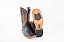 Bota Masculina Durango Solado Couro/ Bico Quadrado/ Cor Preto/Preto 2810 - Imagem 4