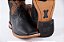 Bota Masculina Durango Solado Couro/ Bico Quadrado/ Cor Preto/Preto 2810 - Imagem 6