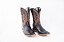 Bota Masculina Durango Solado Couro/ Bico Quadrado/ Cor Preto/Preto 2810 - Imagem 7