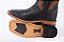 Bota Masculina Durango Solado Couro/ Bico Quadrado/ Cor Preto/Preto 2810 - Imagem 8