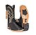 Bota Masculina Durango Solado Couro/ Bico Quadrado/ Cor Preto/Preto 2810 - Imagem 4