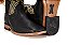 Bota Masculina Durango Solado Couro/ Bico Quadrado/ Cor Preto/Preto 2810 - Imagem 6