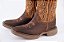 Bota Feminina Durango Solado Jump Diamond/ Bico Quadrado/ Cor Red Dog Terra 3010 - Imagem 3