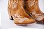 Bota Feminina Durango Cano Médio/Alto/ Bico Fino/ Solado Couro/ Cor Long Boot Canela/Canela - Imagem 4