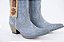 Bota Feminina Durango Cano Médio/ Bico Fino/ Solado Couro/ Cor Camurça/ Blue Camurça - Imagem 5