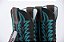 Bota Feminina Austin Solado Flex/ Bico Quadrado/ Cor Tabaco/ Preto/ Bordado Turquesa - Imagem 8