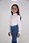 Camisa Infantil Feminina Texas Head - Branca - Imagem 3