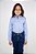 Camisa Infantil Feminina Texas Head - Azul - Imagem 1