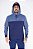 Moletom Masculino Wrangler com Capuz - Azul claro com Azul escuro - Imagem 1
