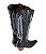Bota Feminina Goyazes bico fino/cano bem longo com zíper lateral/cor Couro Bison Preto USA / Couro Bison Preto USA - 259802-CC - Imagem 18