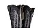Bota Feminina Goyazes bico fino/cano bem longo com zíper lateral/cor Couro Bison Preto USA / Couro Bison Preto USA - 259802-CC - Imagem 9