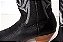 Bota Feminina Goyazes bico fino/cano bem longo com zíper lateral/cor Couro Bison Preto USA / Couro Bison Preto USA - 259802-CC - Imagem 7