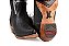 Bota Feminina Goyazes bico fino/cano bem longo com zíper lateral/cor Couro Bison Preto USA / Couro Bison Preto USA - 259802-CC - Imagem 12