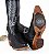 Bota Feminina Goyazes bico fino/cano bem longo com zíper lateral/cor Couro Bison Preto USA / Couro Bison Preto USA - 259802-CC - Imagem 11