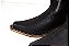 Bota Feminina Goyazes bico fino/cano bem longo com zíper lateral/cor Couro Bison Preto USA / Couro Bison Preto USA - 259802-CC - Imagem 5
