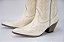 Bota Feminina Durango Cano Médio/ Bico Fino/ Solado Couro/ Off White/ Off White 7400 - Imagem 4