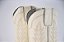Bota Feminina Durango Cano Médio/ Bico Fino/ Solado Couro/ Off White/ Off White 7400 - Imagem 5