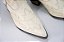 Bota Feminina Durango Cano Médio/ Bico Fino/ Solado Couro/ Off White/ Off White 7400 - Imagem 7
